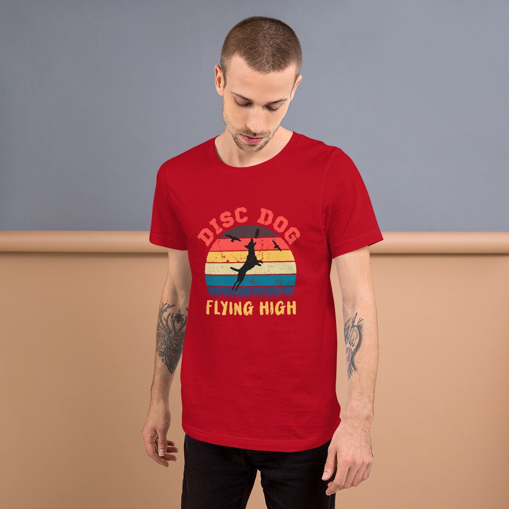 Disc Dog Graphic T-Shirt - DoggyLoveandMore