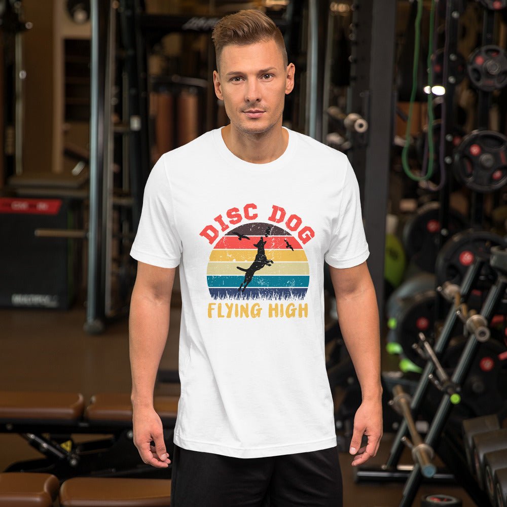 Disc Dog Graphic T-Shirt - DoggyLoveandMore