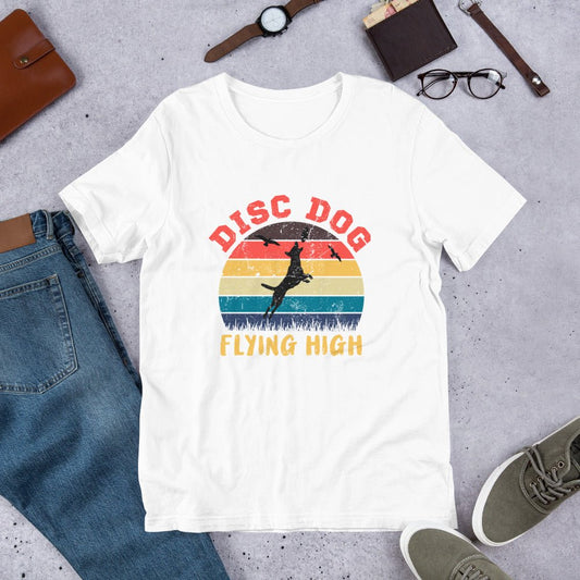 Disc Dog Graphic T-Shirt - DoggyLoveandMore