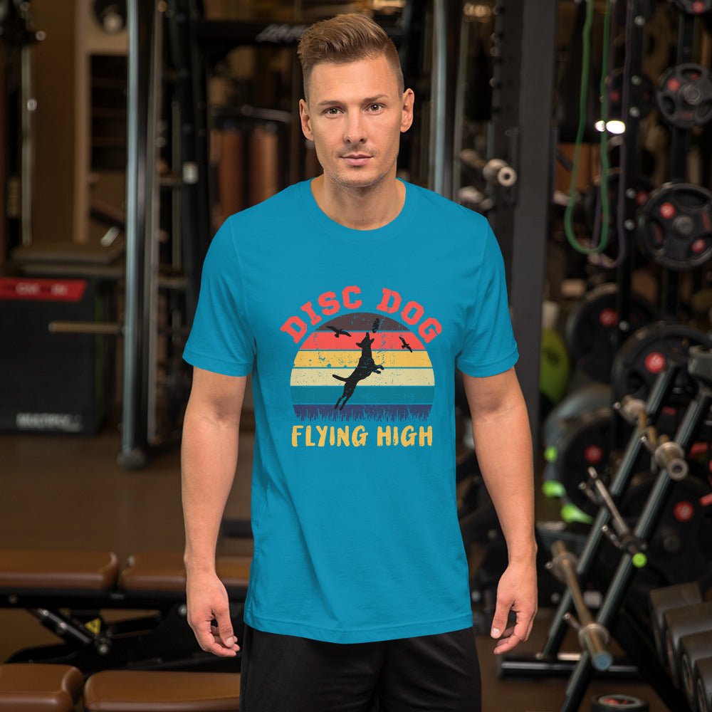 Disc Dog Graphic T-Shirt - DoggyLoveandMore
