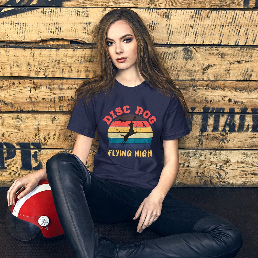 Disc Dog Graphic T-Shirt - DoggyLoveandMore