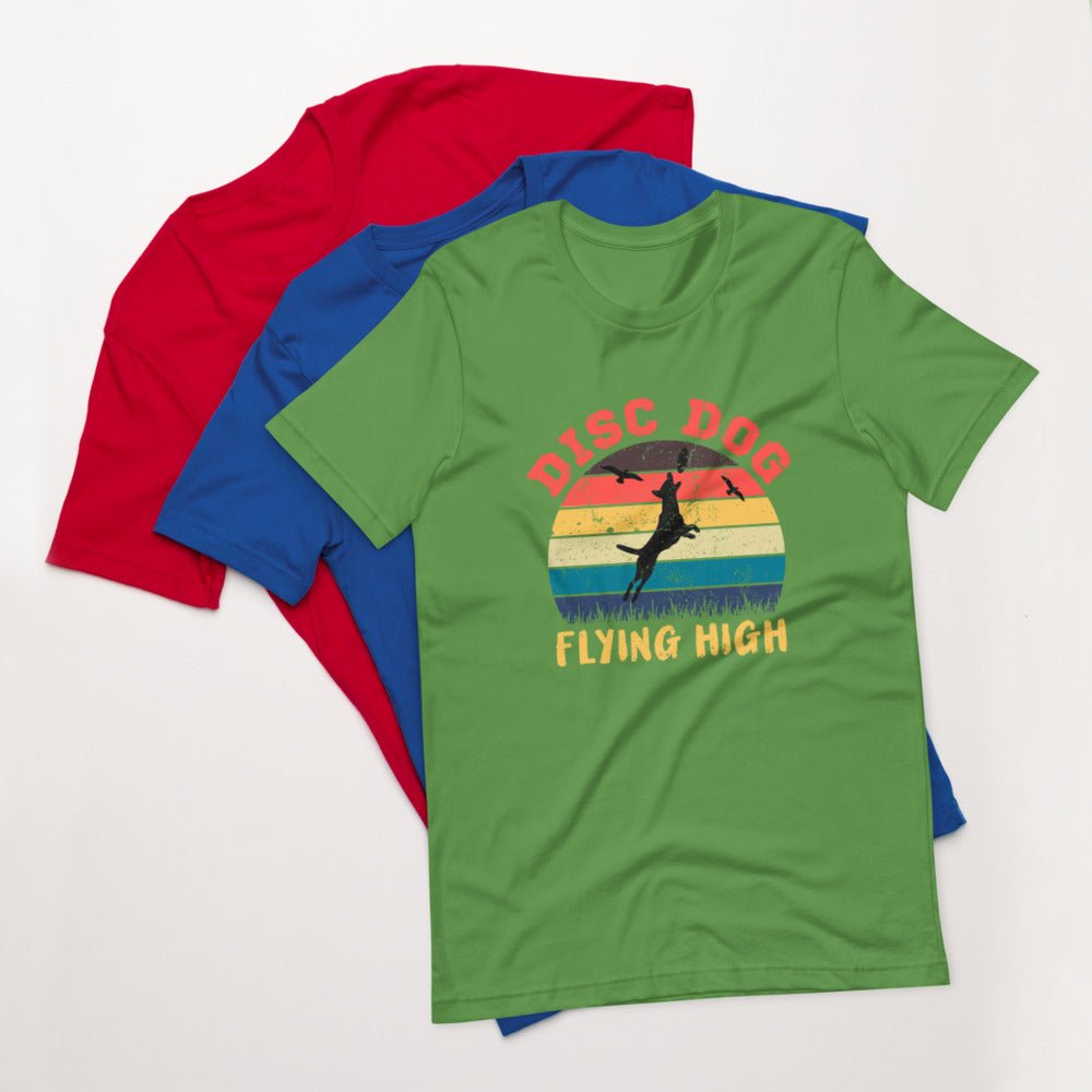 Disc Dog Graphic T-Shirt - DoggyLoveandMore