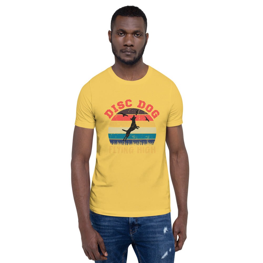 Disc Dog Graphic T-Shirt - DoggyLoveandMore