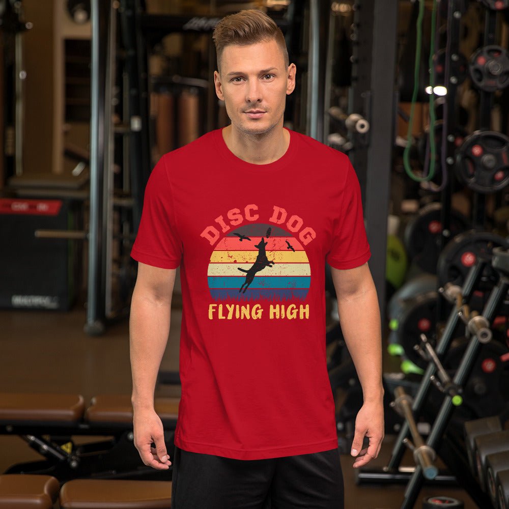 Disc Dog Graphic T-Shirt - DoggyLoveandMore