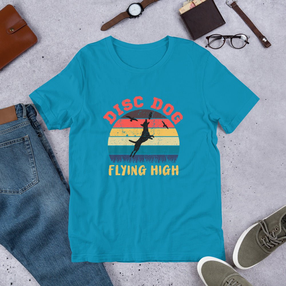 Disc Dog Graphic T-Shirt - DoggyLoveandMore