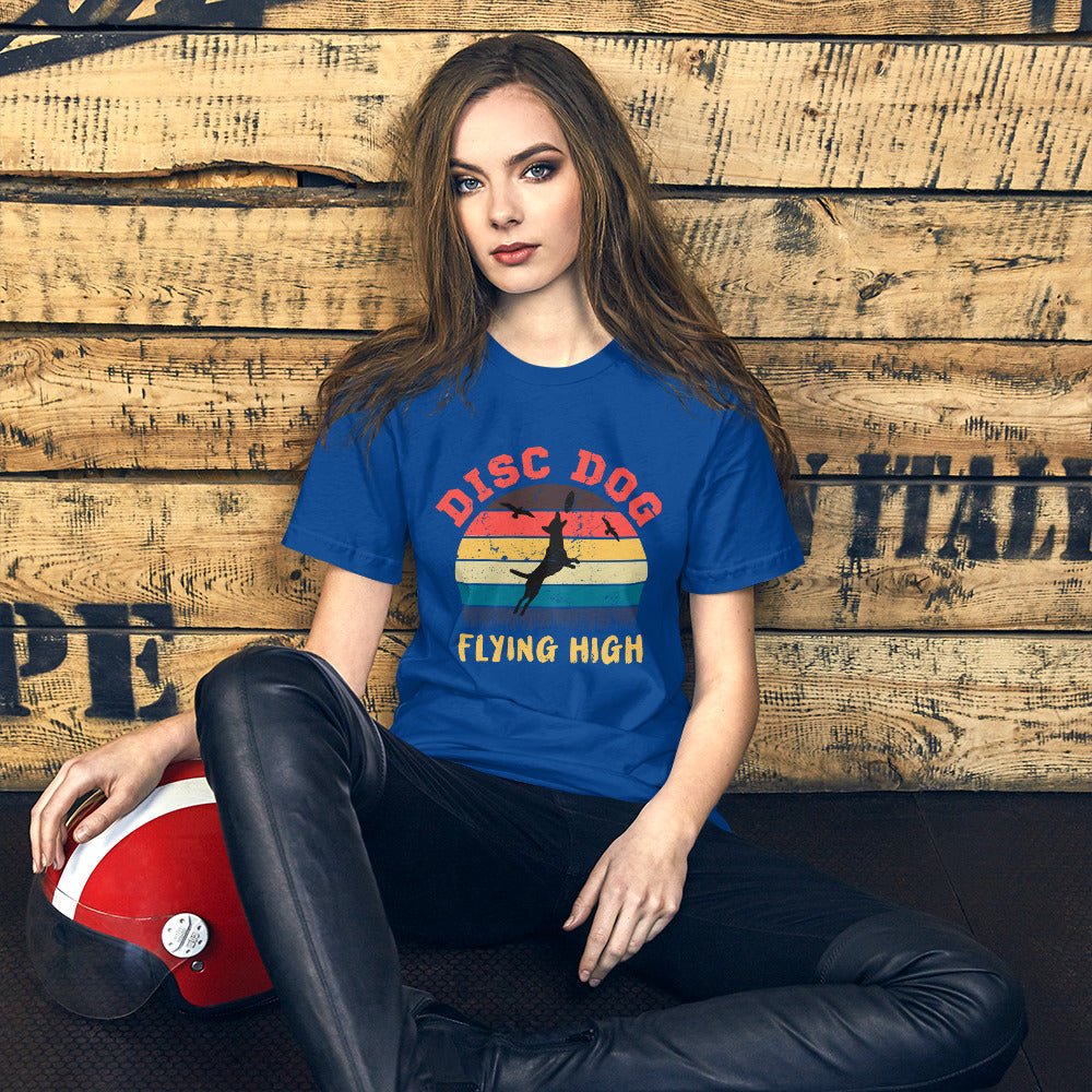 Disc Dog Graphic T-Shirt - DoggyLoveandMore