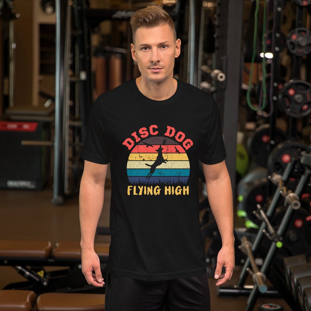 Disc Dog Graphic T-Shirt - DoggyLoveandMore