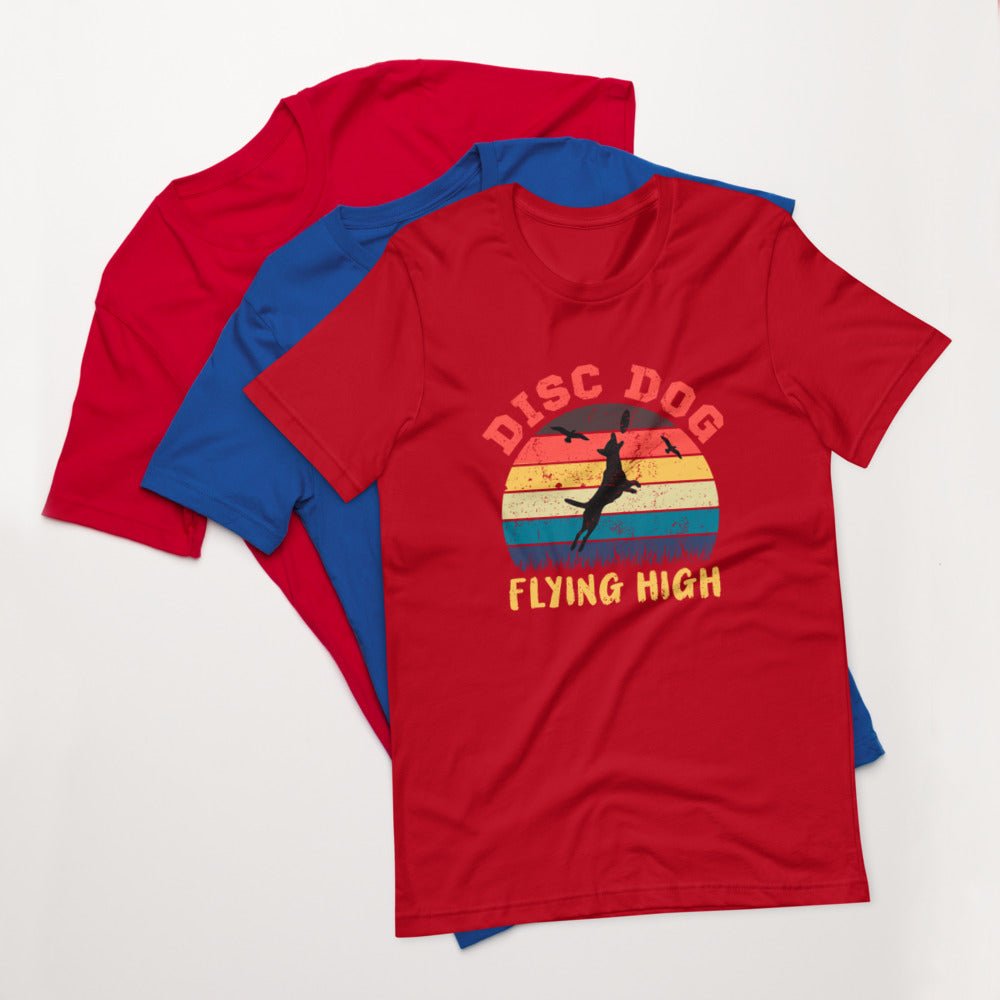 Disc Dog Graphic T-Shirt - DoggyLoveandMore