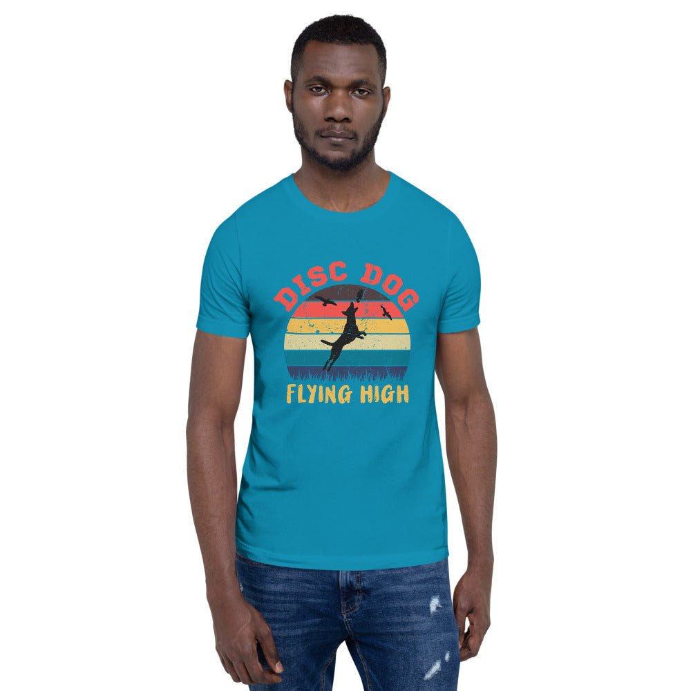 Disc Dog Graphic T-Shirt - DoggyLoveandMore