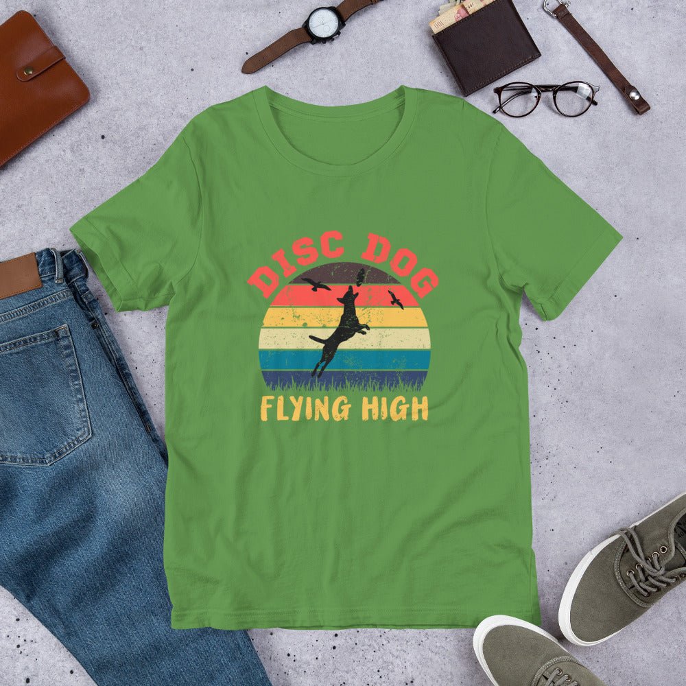 Disc Dog Graphic T-Shirt - DoggyLoveandMore