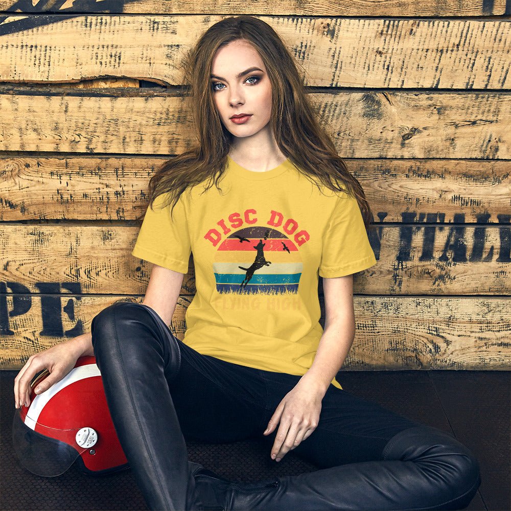 Disc Dog Graphic T-Shirt - DoggyLoveandMore