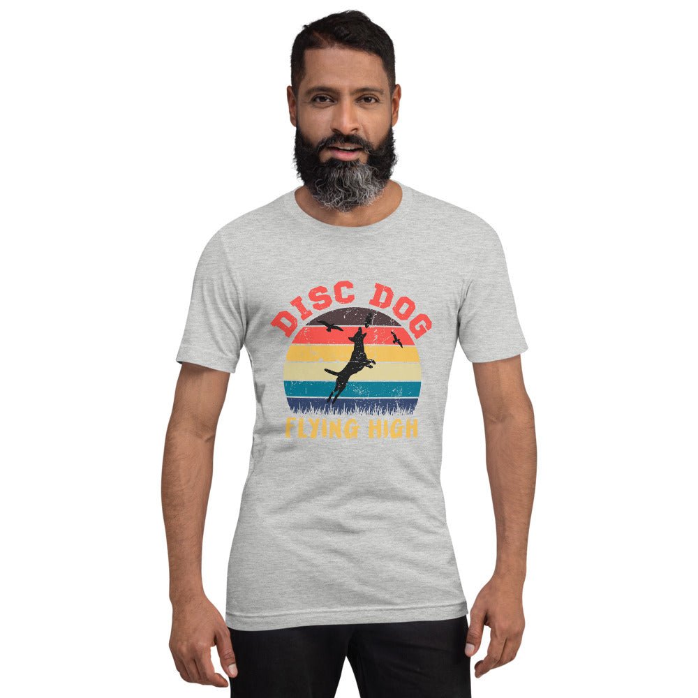 Disc Dog Graphic T-Shirt - DoggyLoveandMore