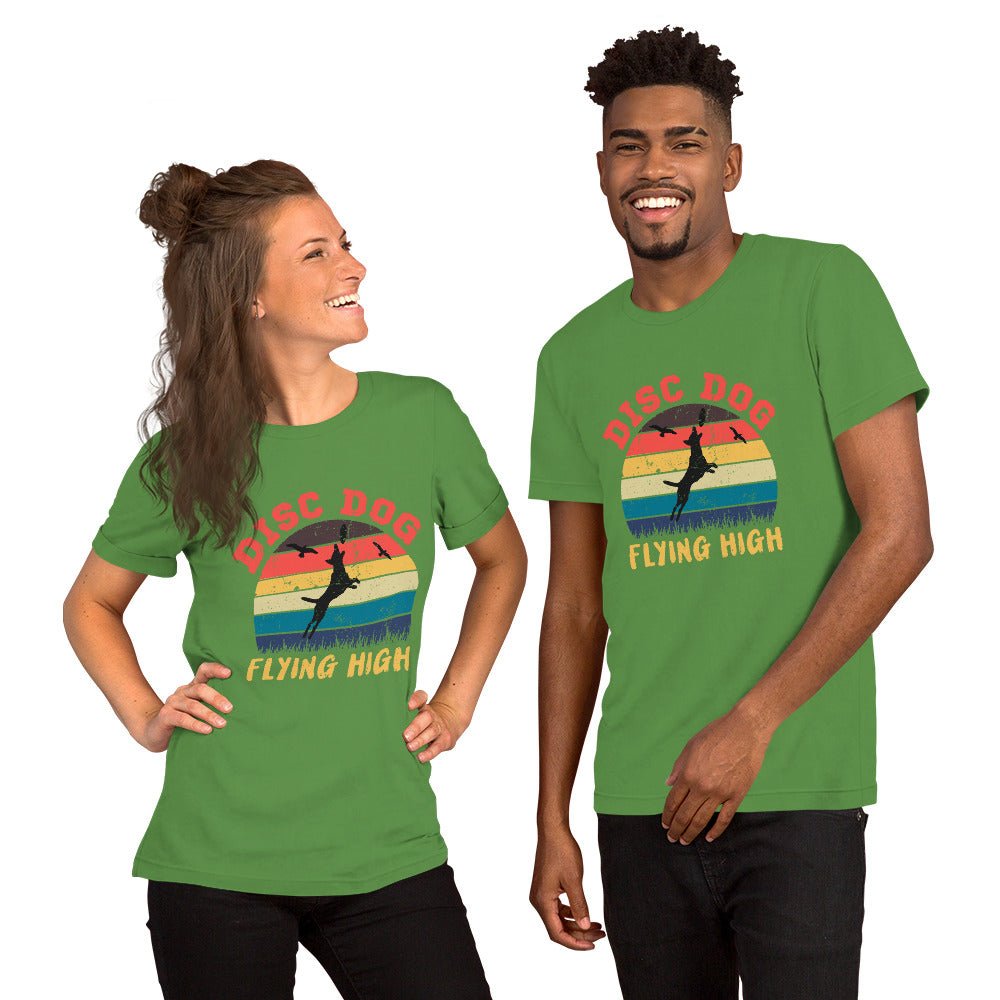Disc Dog Graphic T-Shirt - DoggyLoveandMore