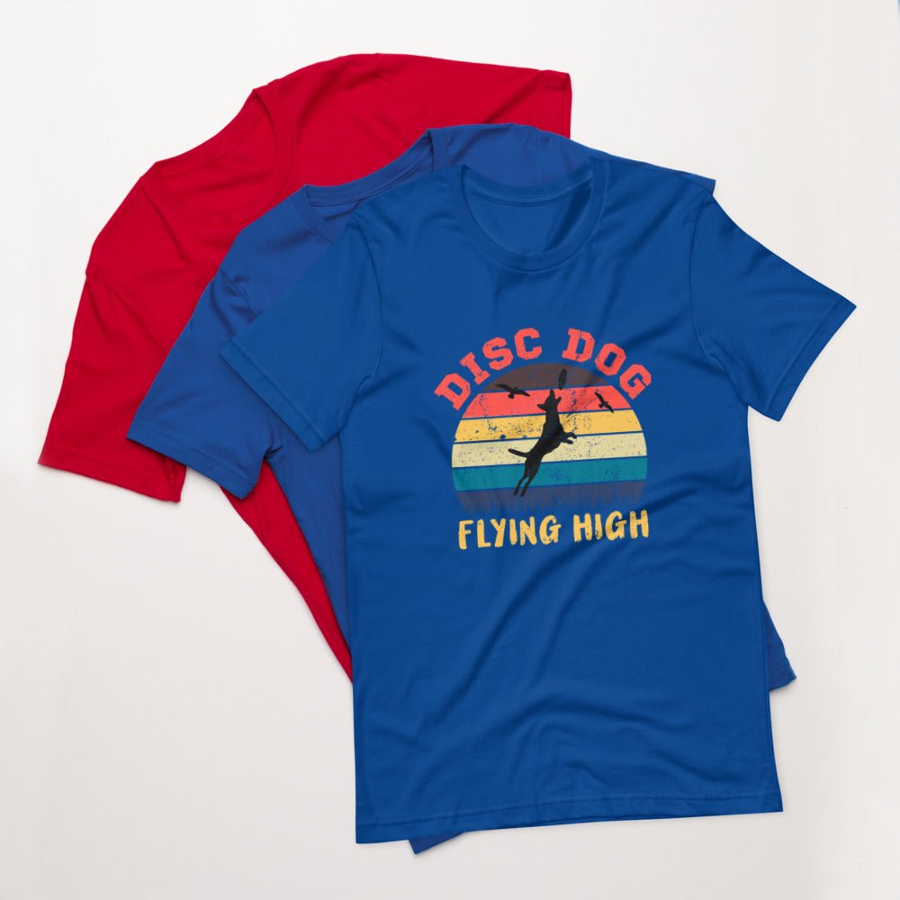 Disc Dog Graphic T-Shirt - DoggyLoveandMore