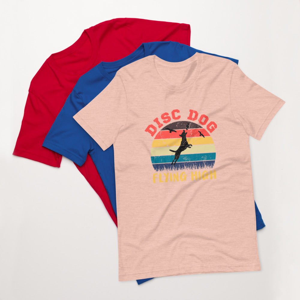 Disc Dog Graphic T-Shirt - DoggyLoveandMore