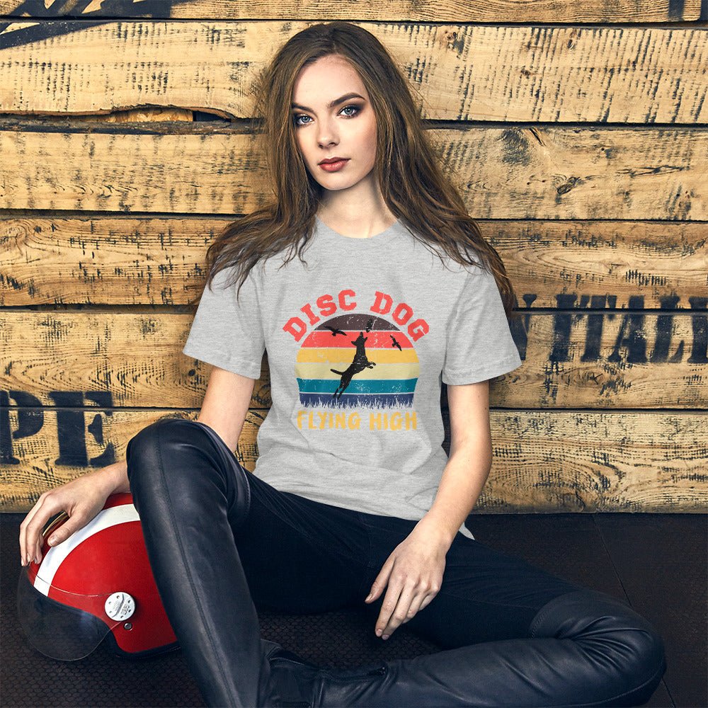 Disc Dog Graphic T-Shirt - DoggyLoveandMore