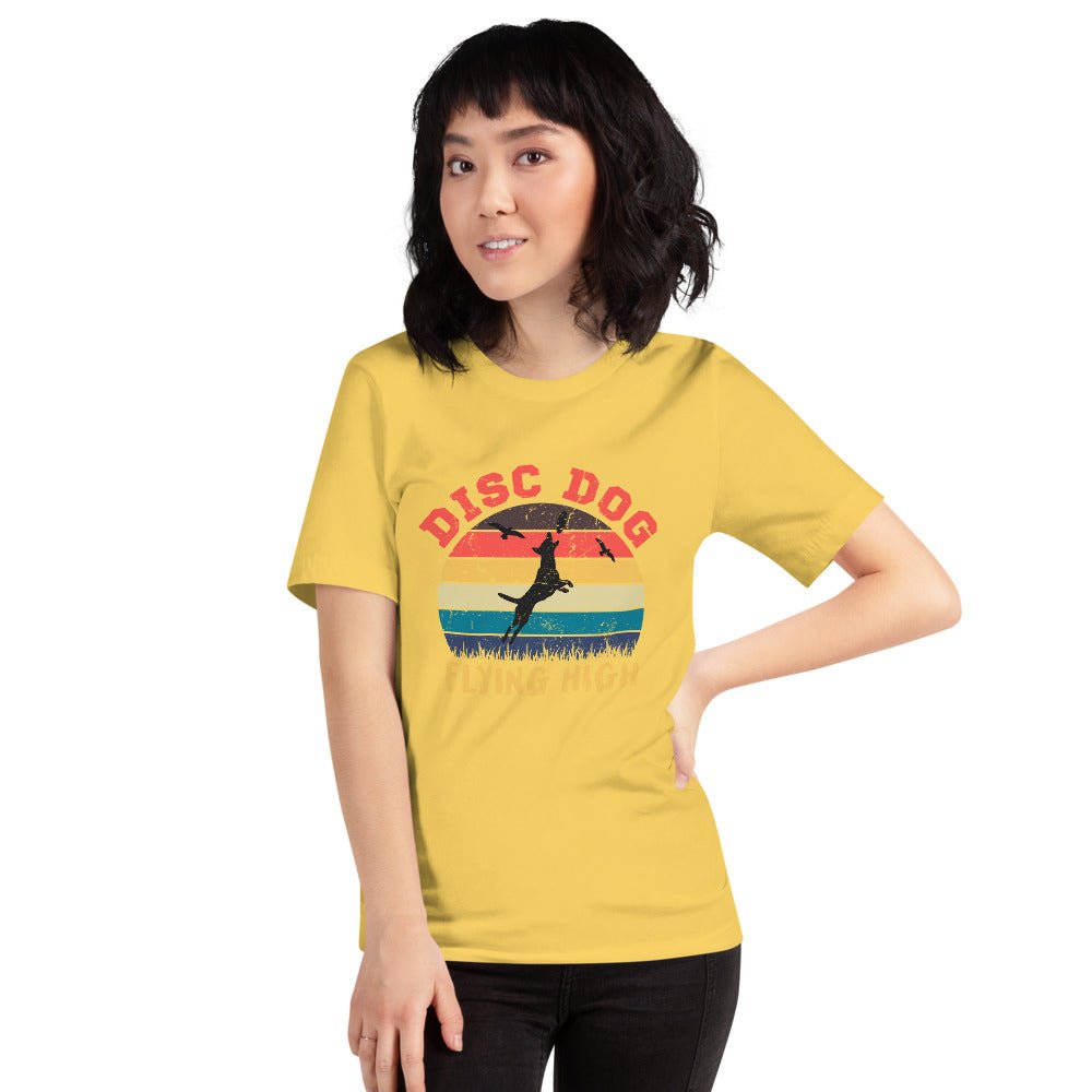 Disc Dog Graphic T-Shirt - DoggyLoveandMore