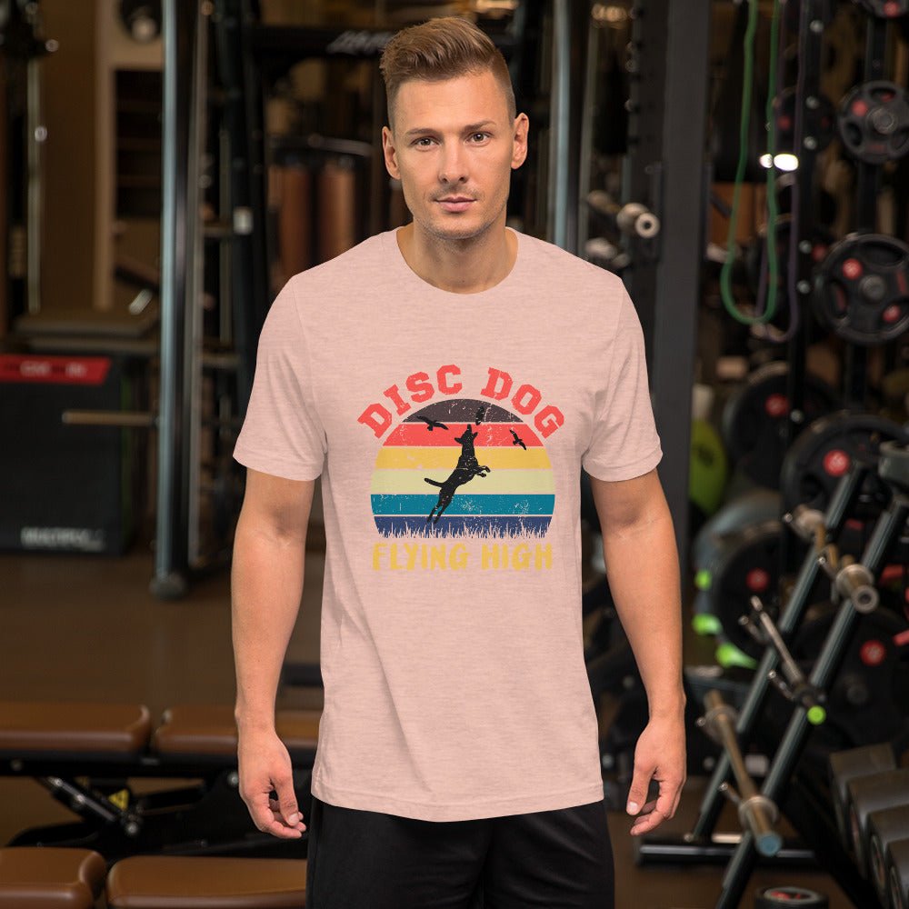 Disc Dog Graphic T-Shirt - DoggyLoveandMore
