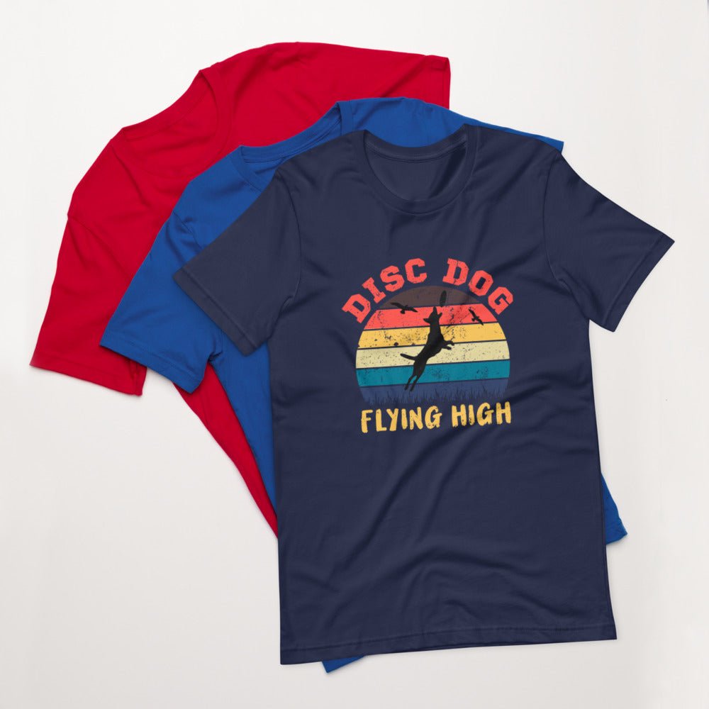 Disc Dog Graphic T-Shirt - DoggyLoveandMore