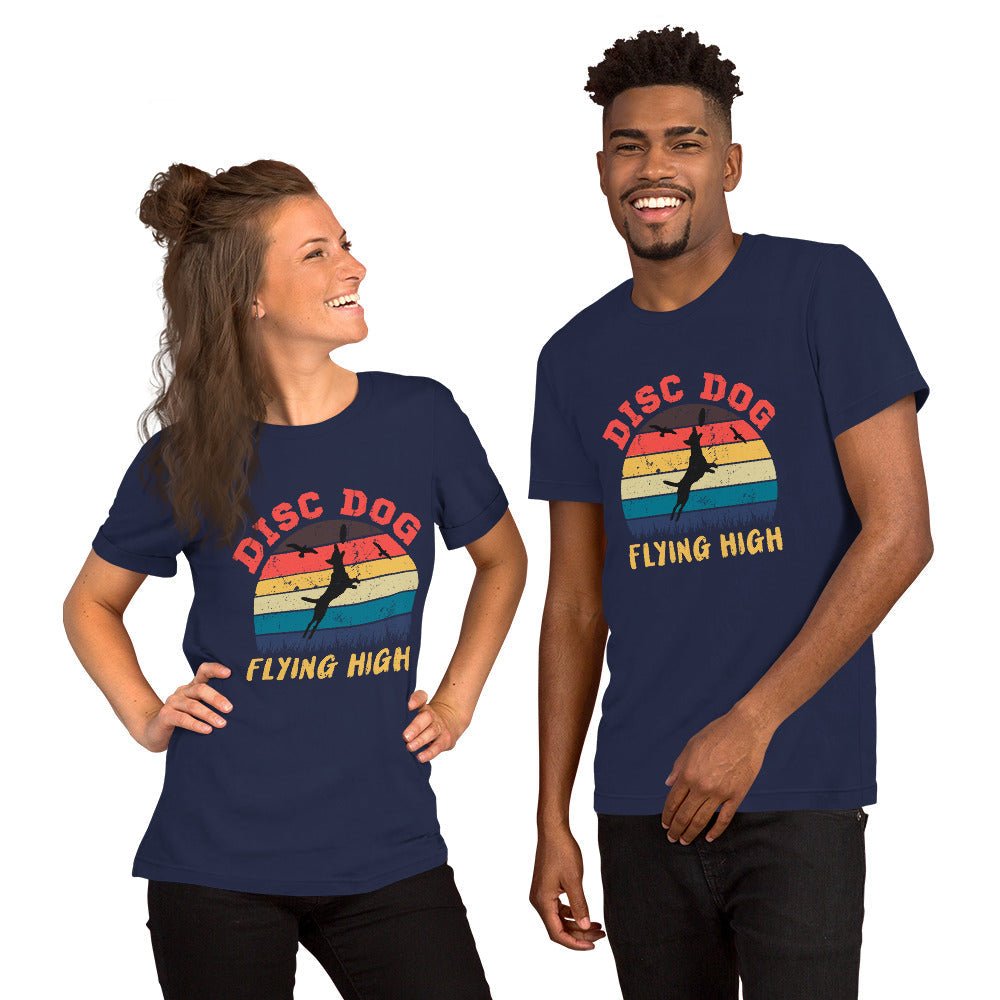 Disc Dog Graphic T-Shirt - DoggyLoveandMore