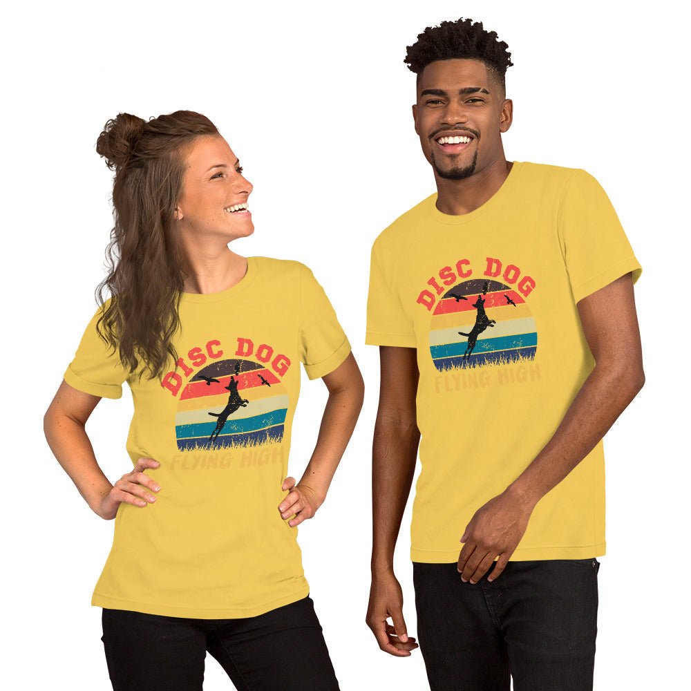 Disc Dog Graphic T-Shirt - DoggyLoveandMore