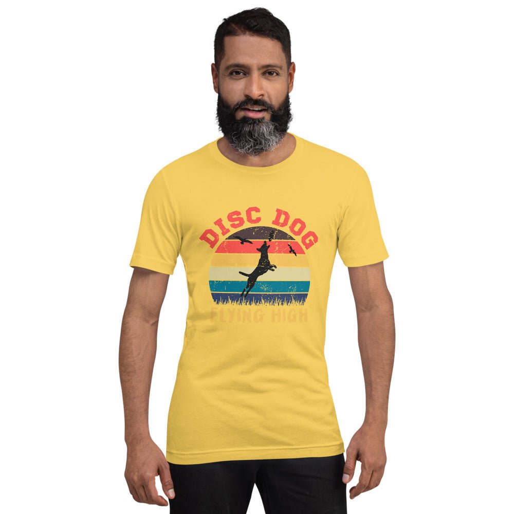 Disc Dog Graphic T-Shirt - DoggyLoveandMore