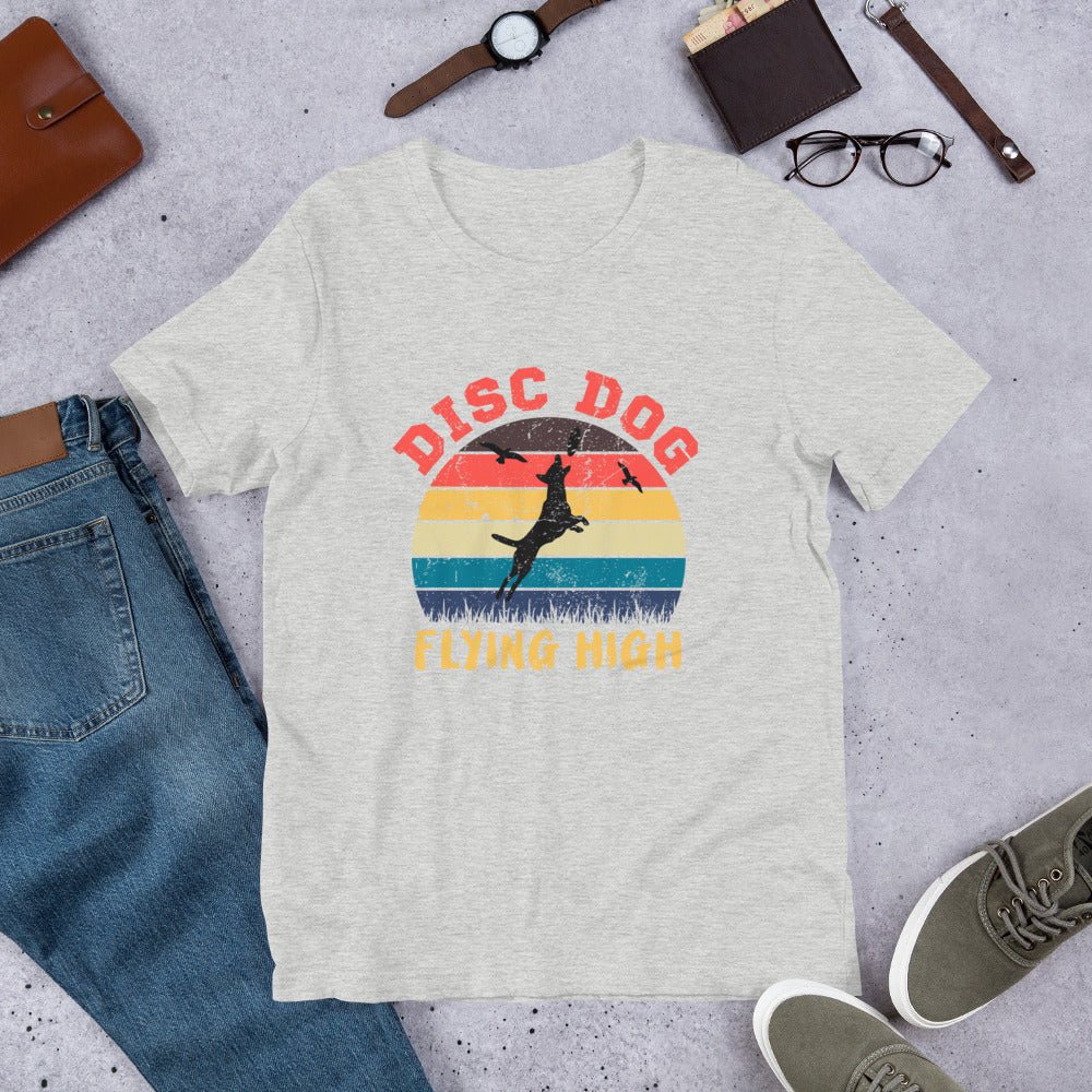 Disc Dog Graphic T-Shirt - DoggyLoveandMore