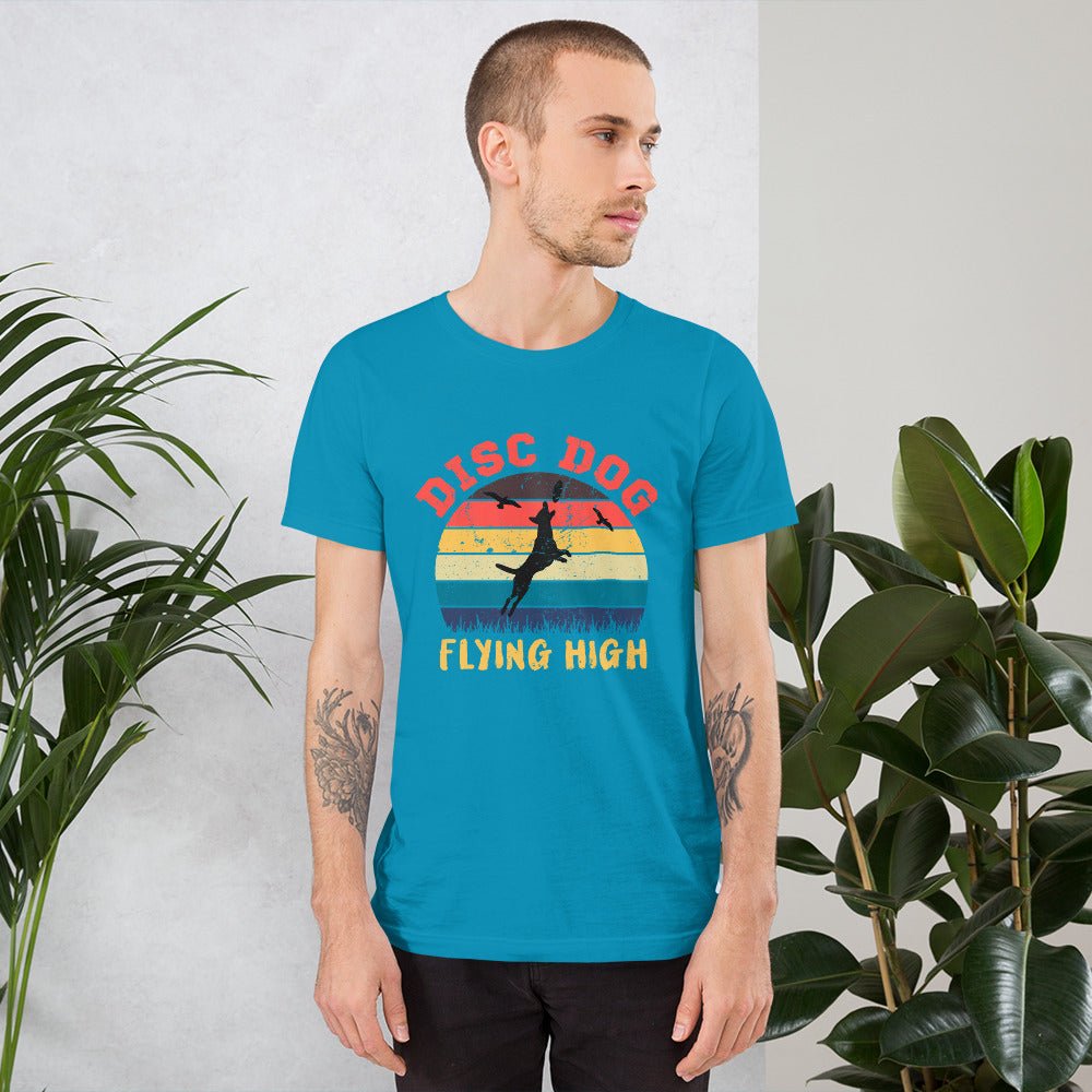 Disc Dog Graphic T-Shirt - DoggyLoveandMore