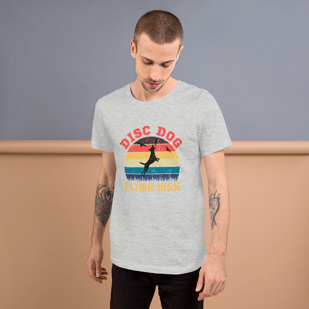 Disc Dog Graphic T-Shirt - DoggyLoveandMore