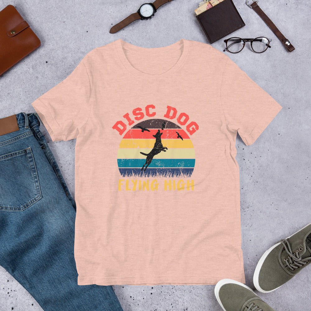 Disc Dog Graphic T-Shirt - DoggyLoveandMore