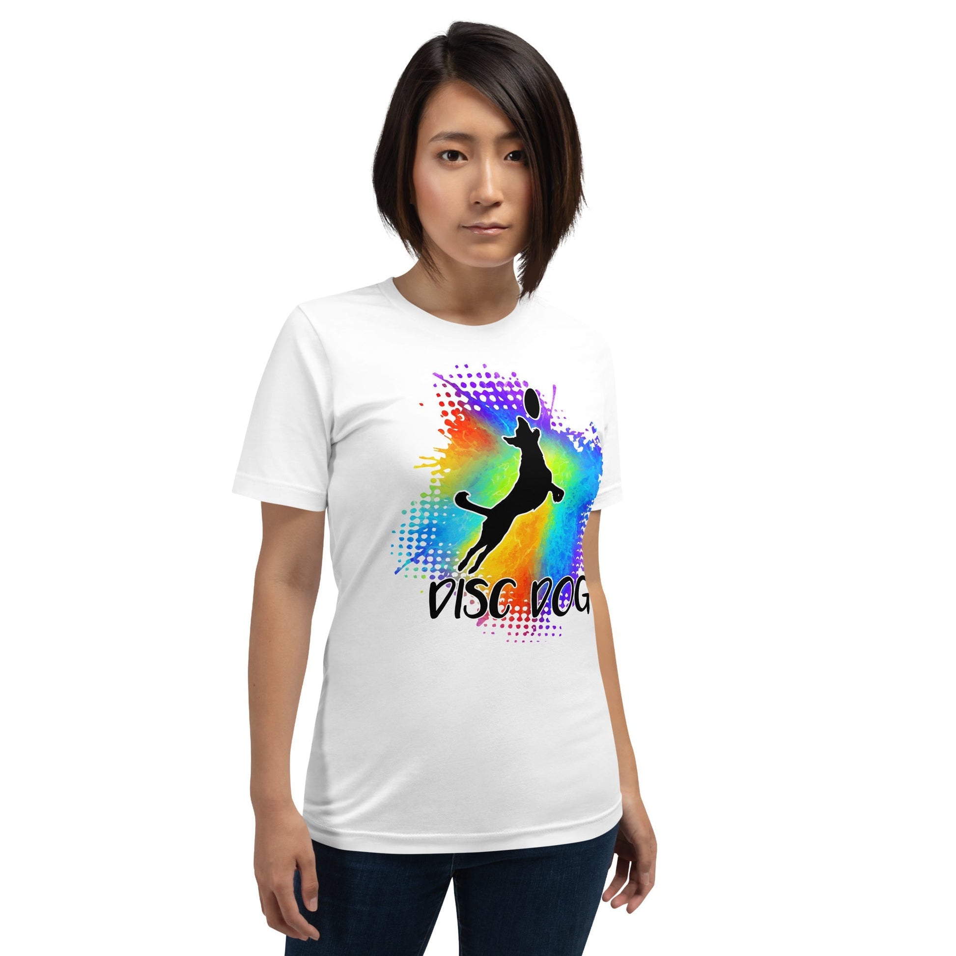 Disc Dog Splatter T-Shirt - DoggyLoveandMore