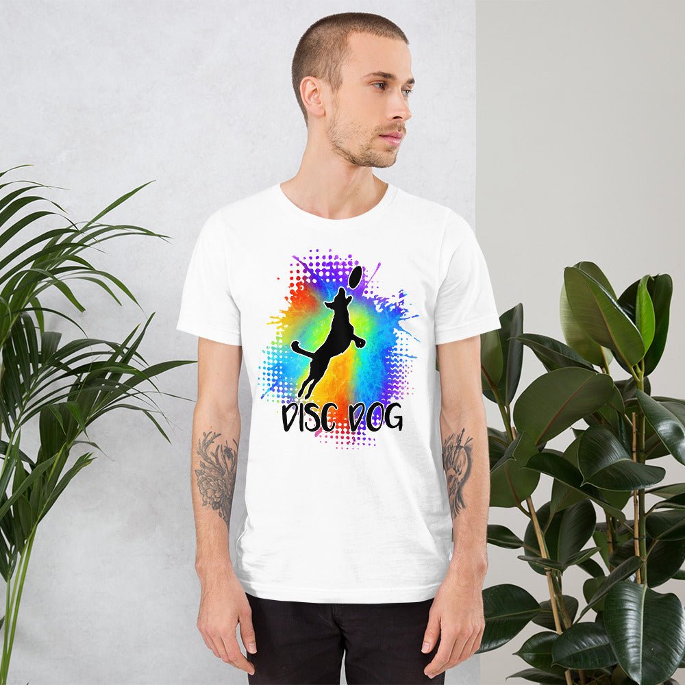 Disc Dog Splatter T-Shirt - DoggyLoveandMore