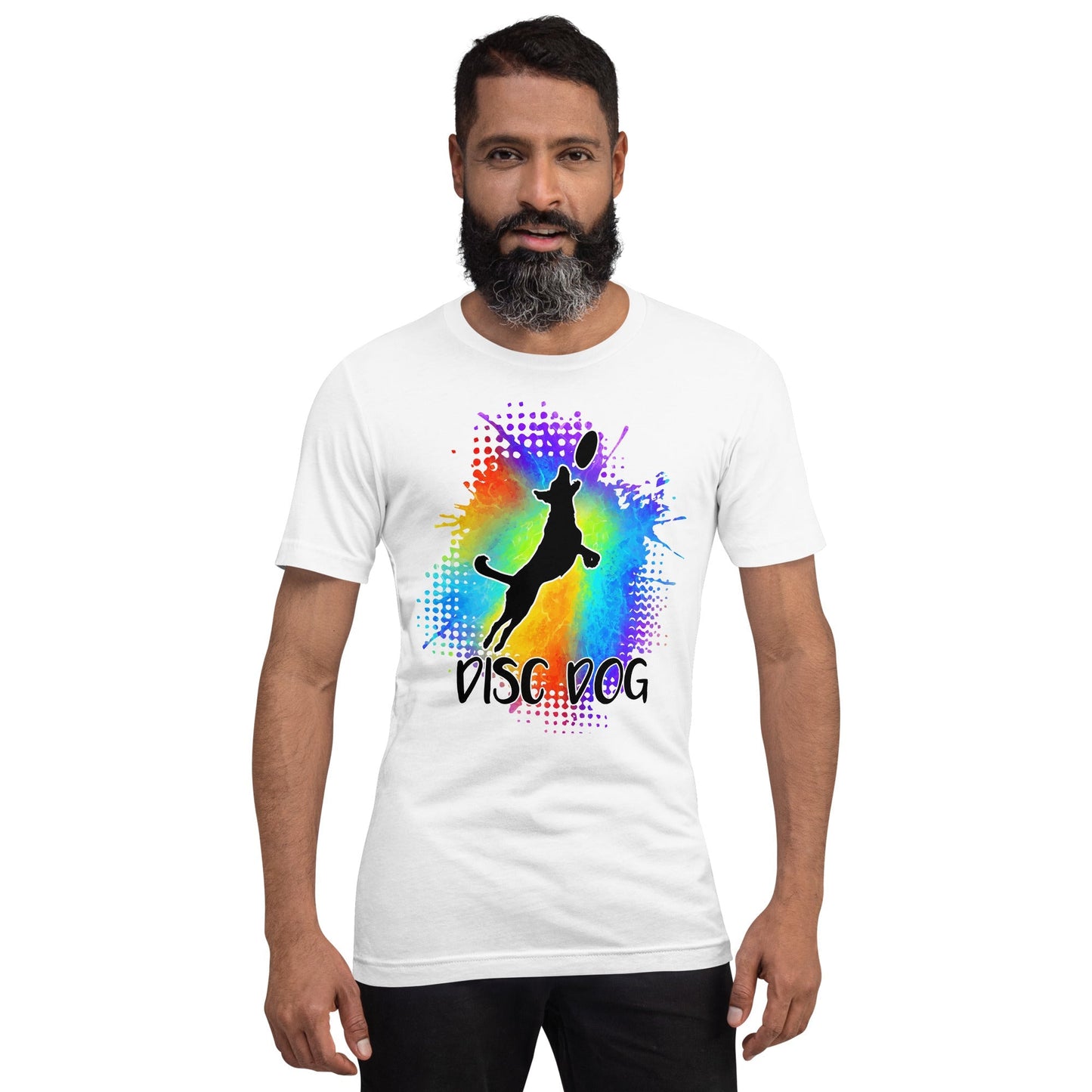 Disc Dog Splatter T-Shirt - DoggyLoveandMore