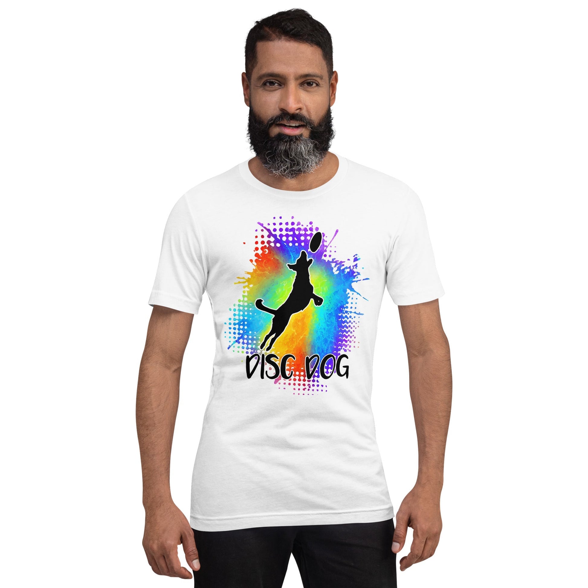 Disc Dog Splatter T-Shirt - DoggyLoveandMore