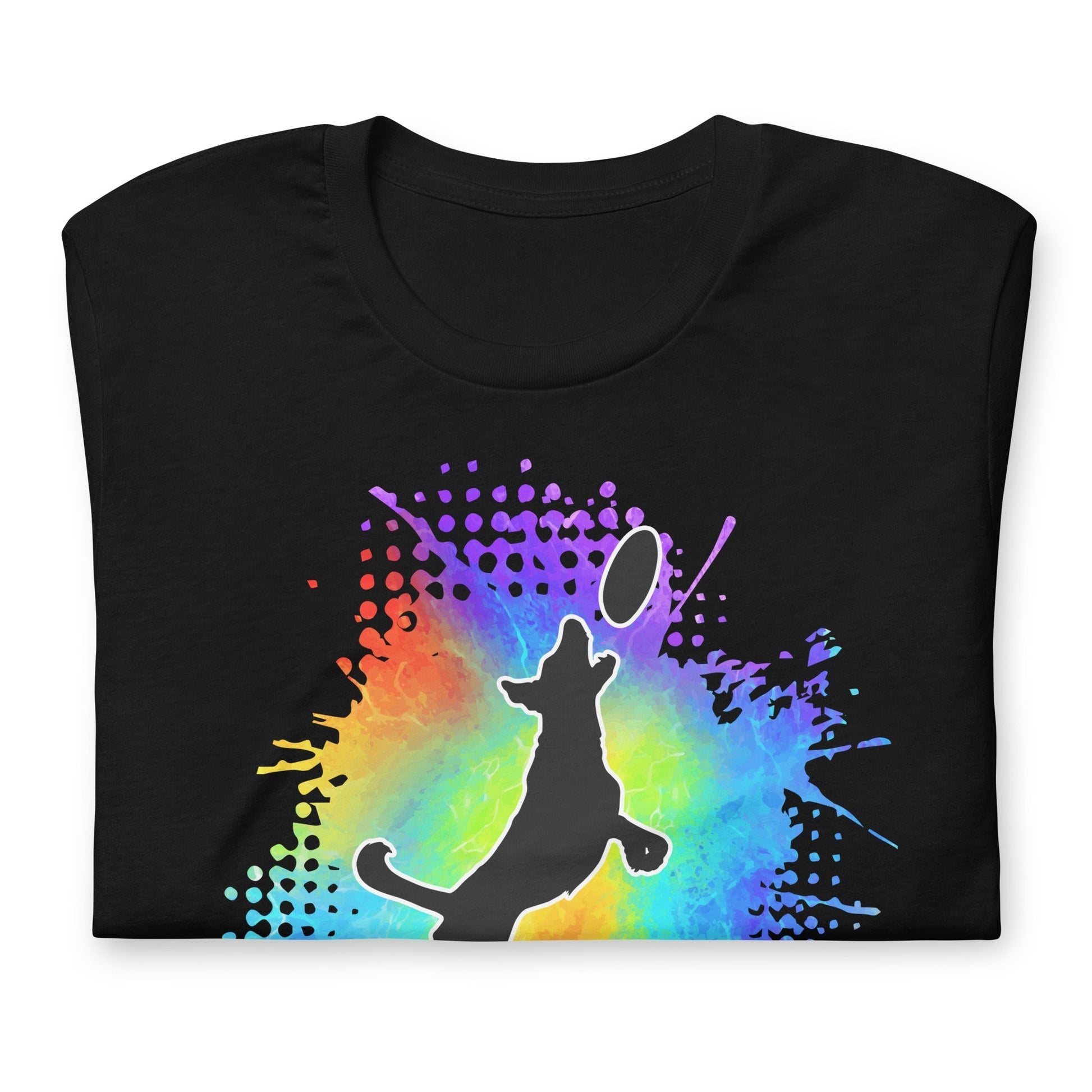 Disc Dog Splatter T-Shirt - DoggyLoveandMore
