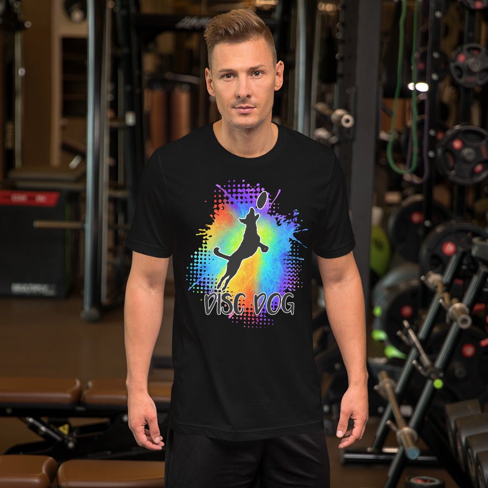 Disc Dog Splatter T-Shirt - DoggyLoveandMore