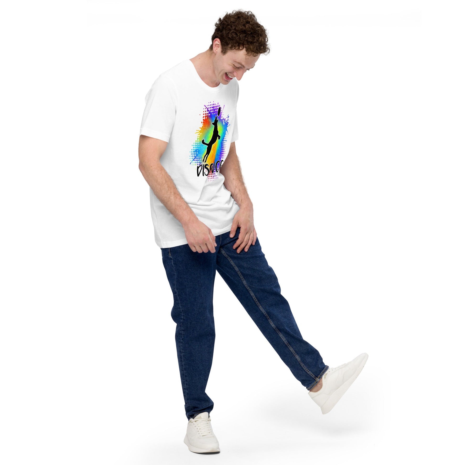 Disc Dog Splatter T-Shirt - DoggyLoveandMore