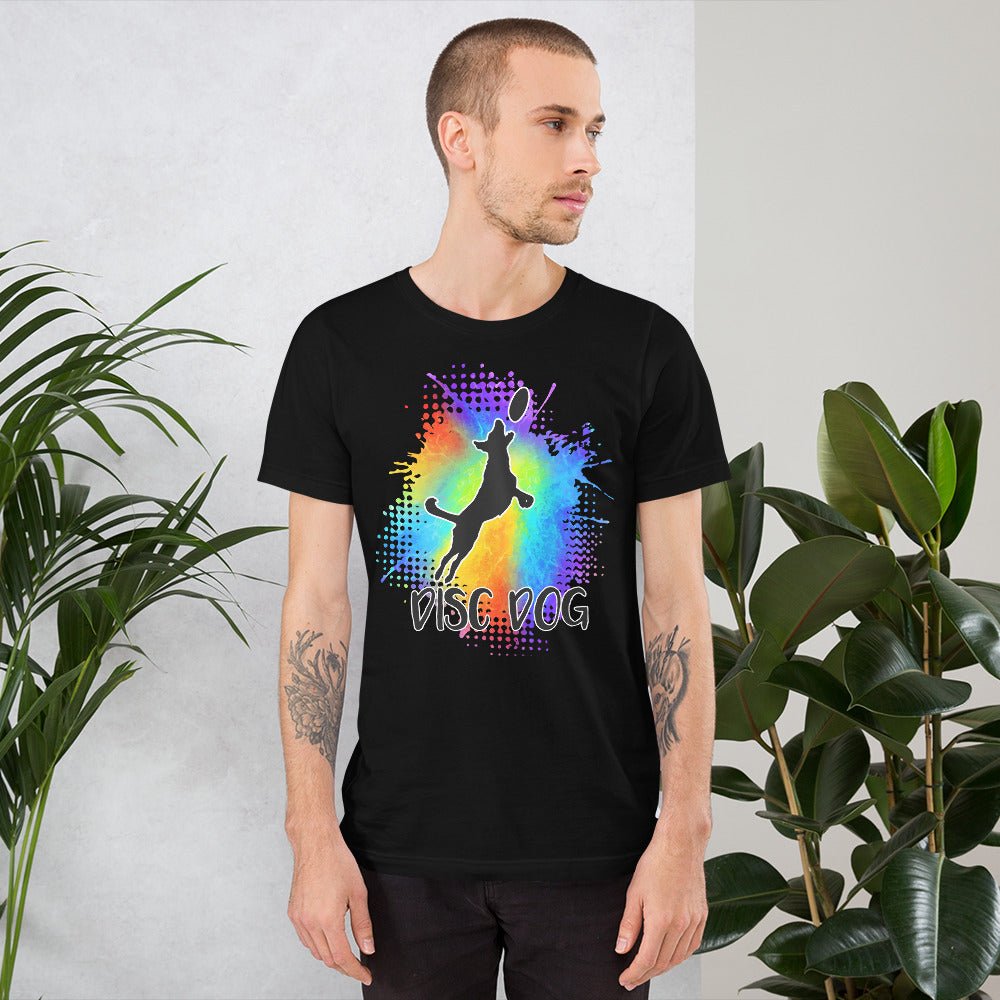 Disc Dog Splatter T-Shirt - DoggyLoveandMore