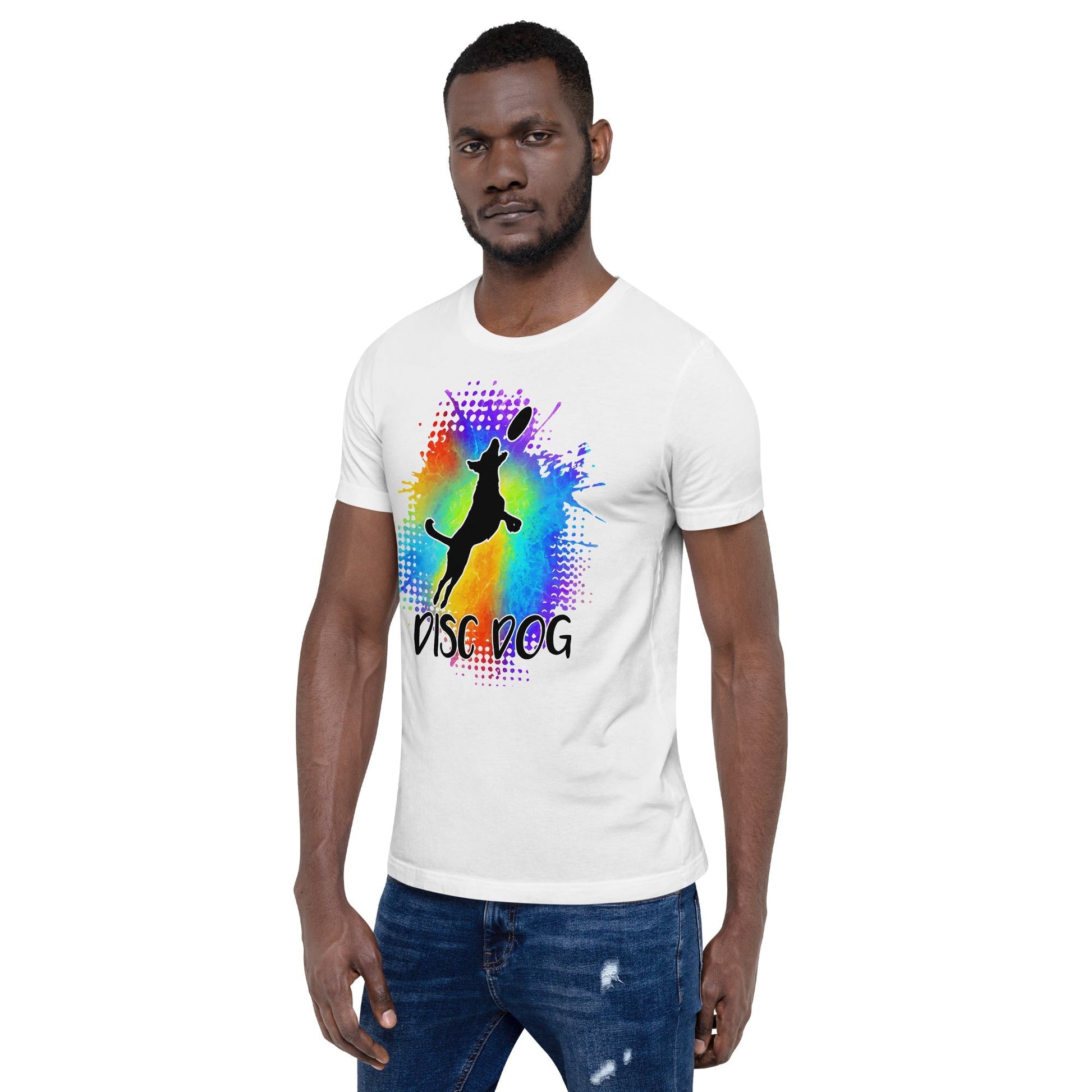 Disc Dog Splatter T-Shirt - DoggyLoveandMore