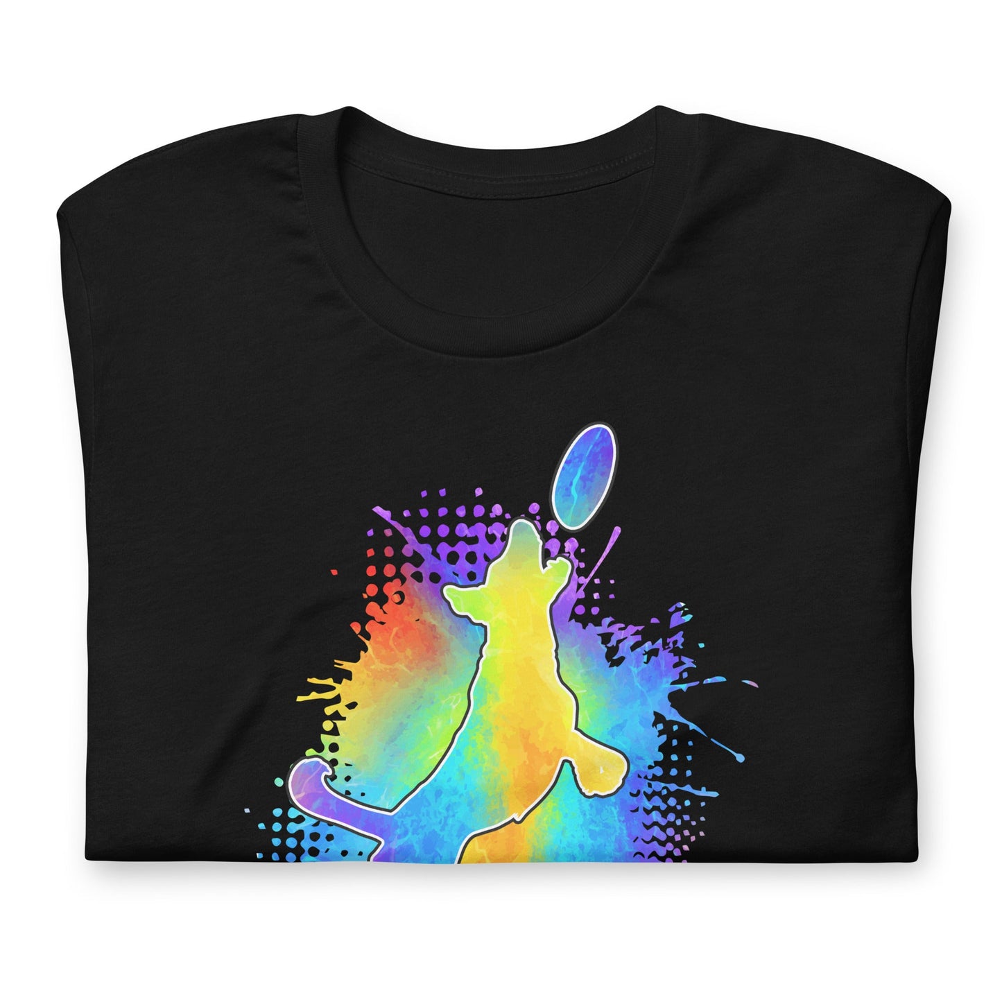 Disc Dog Watercolor T-Shirt