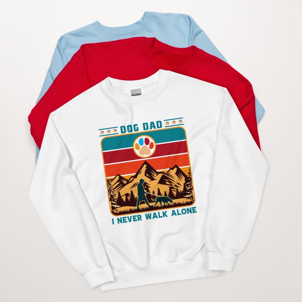 Dog Dad Vintage Sweatshirt - DoggyLoveandMore