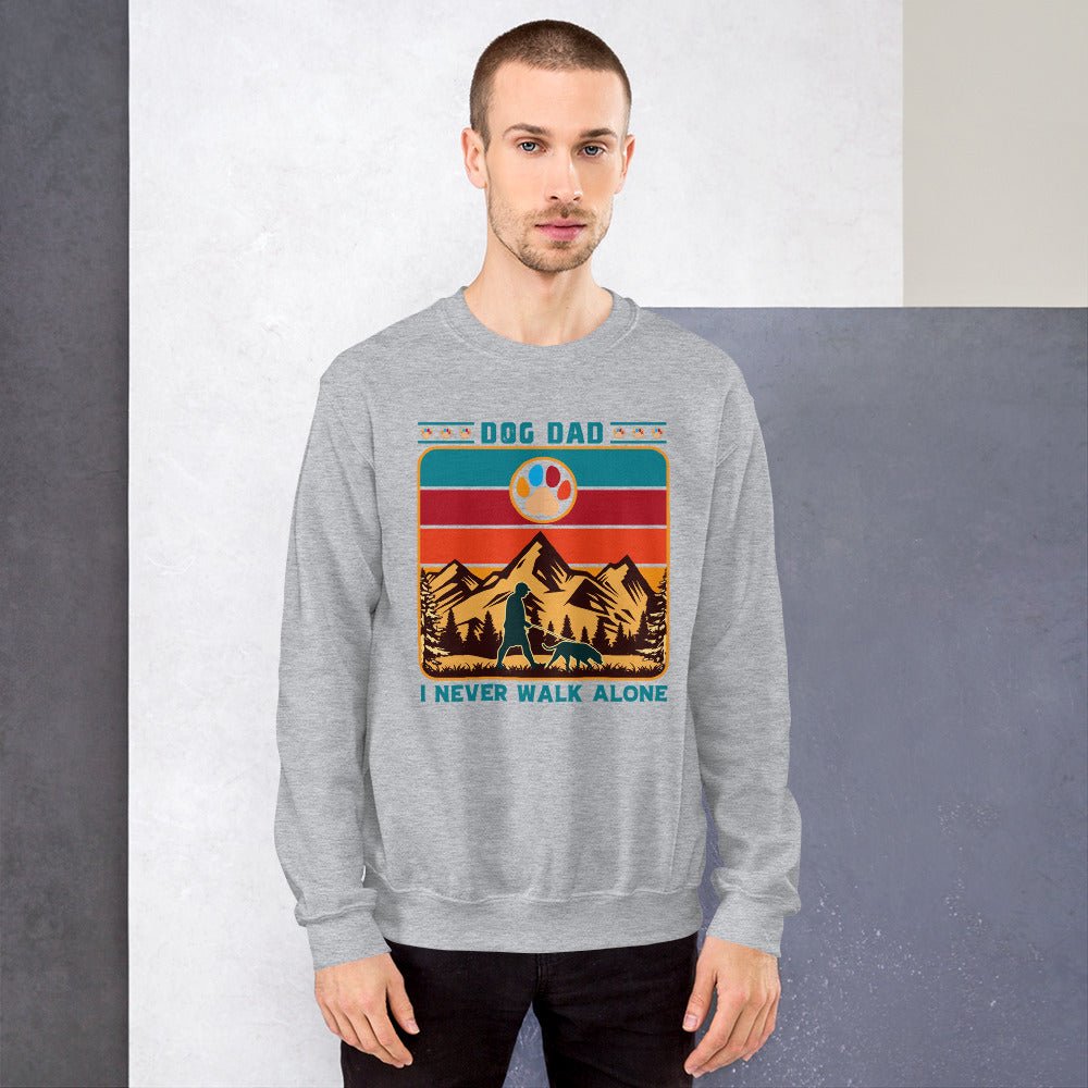 Dog Dad Vintage Sweatshirt - DoggyLoveandMore