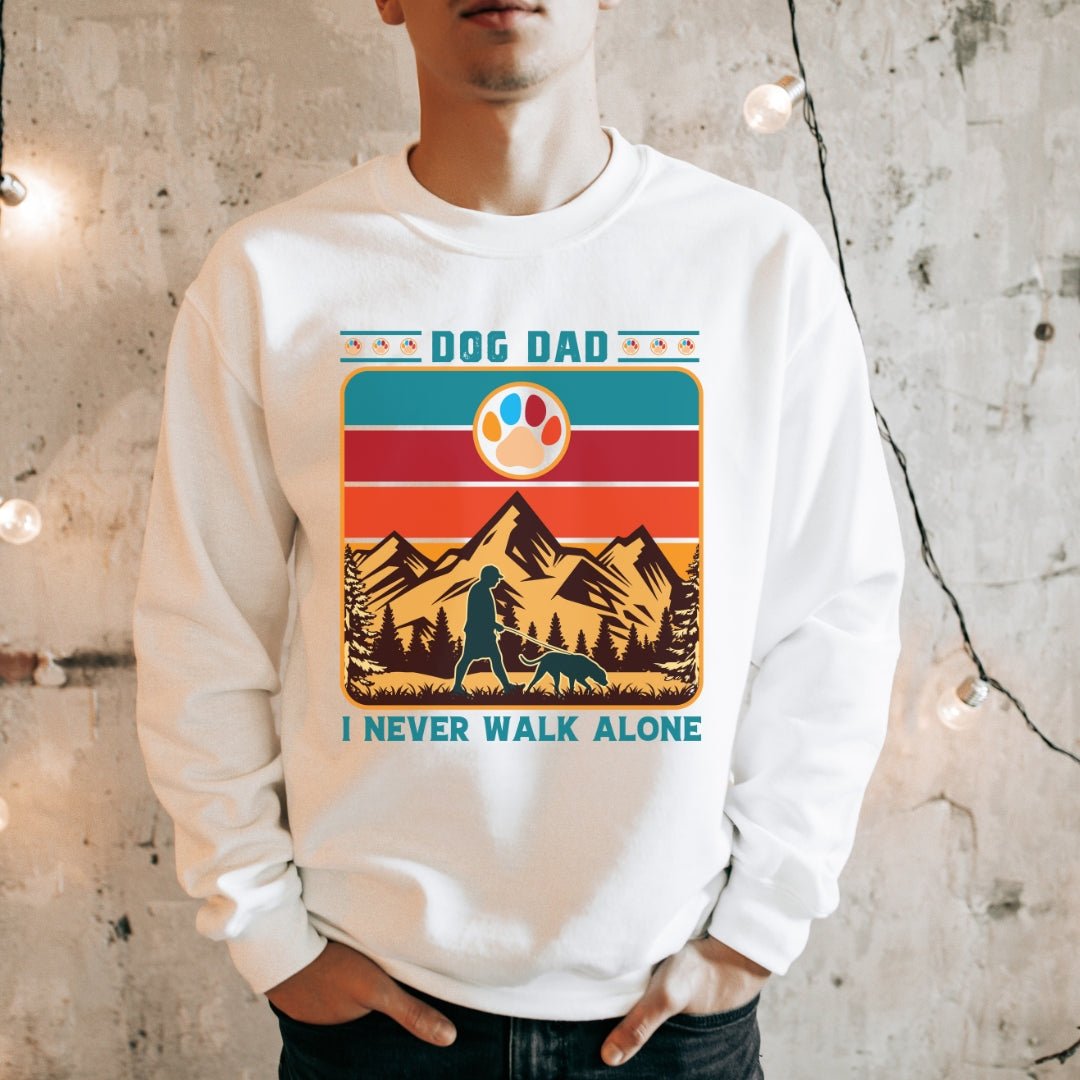 Dog Dad Vintage Sweatshirt - DoggyLoveandMore