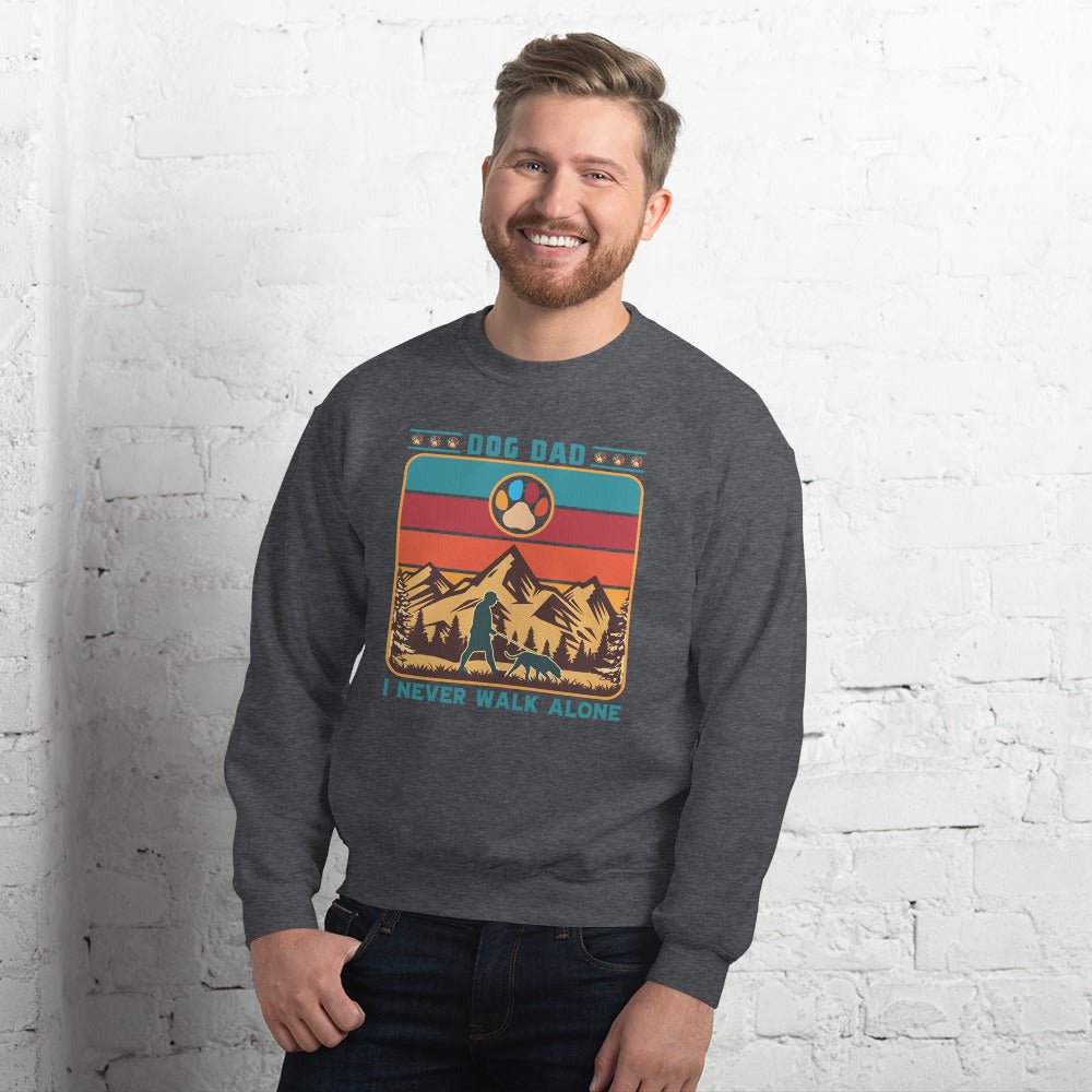 Dog Dad Vintage Sweatshirt - DoggyLoveandMore