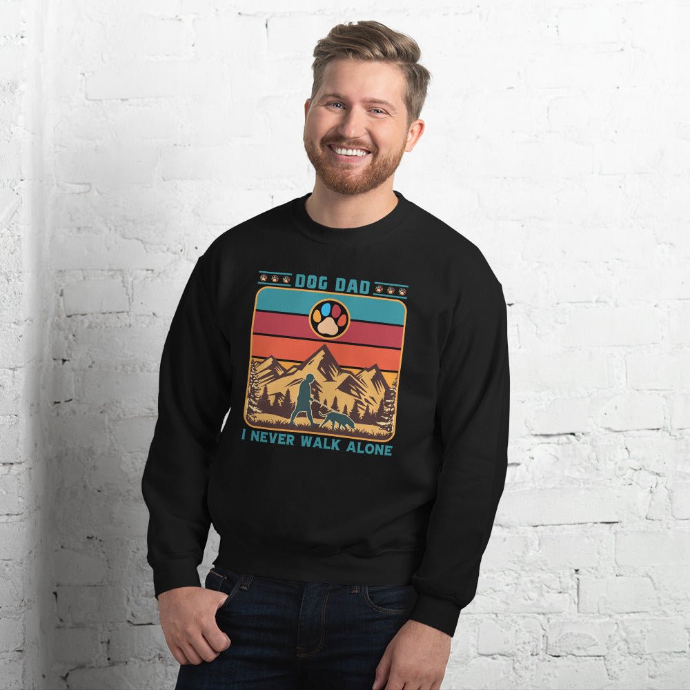 Dog Dad Vintage Sweatshirt - DoggyLoveandMore