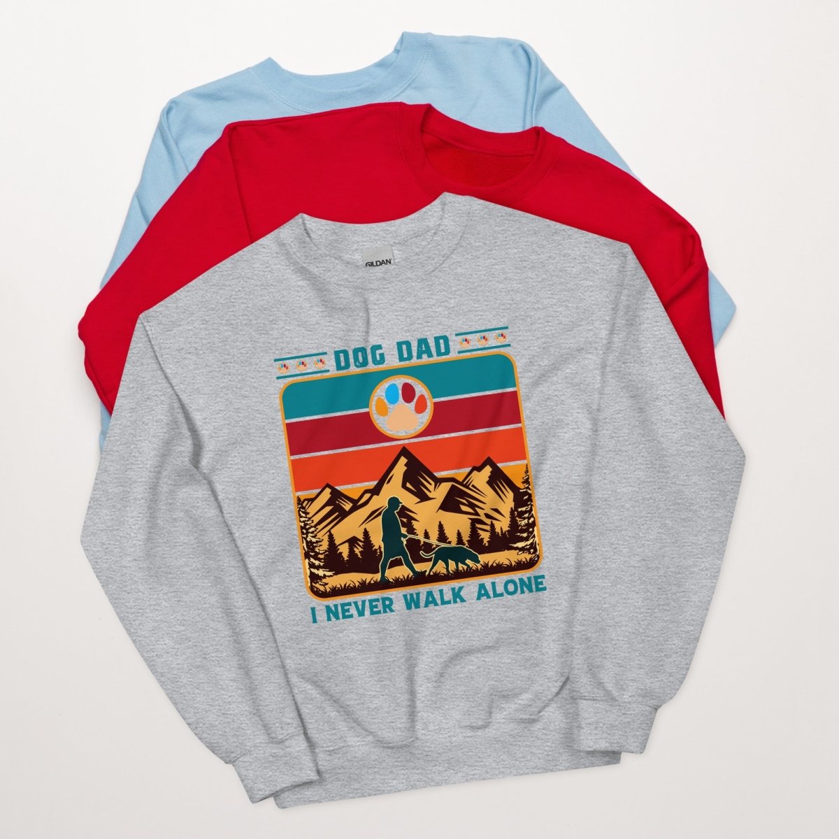 Dog Dad Vintage Sweatshirt - DoggyLoveandMore