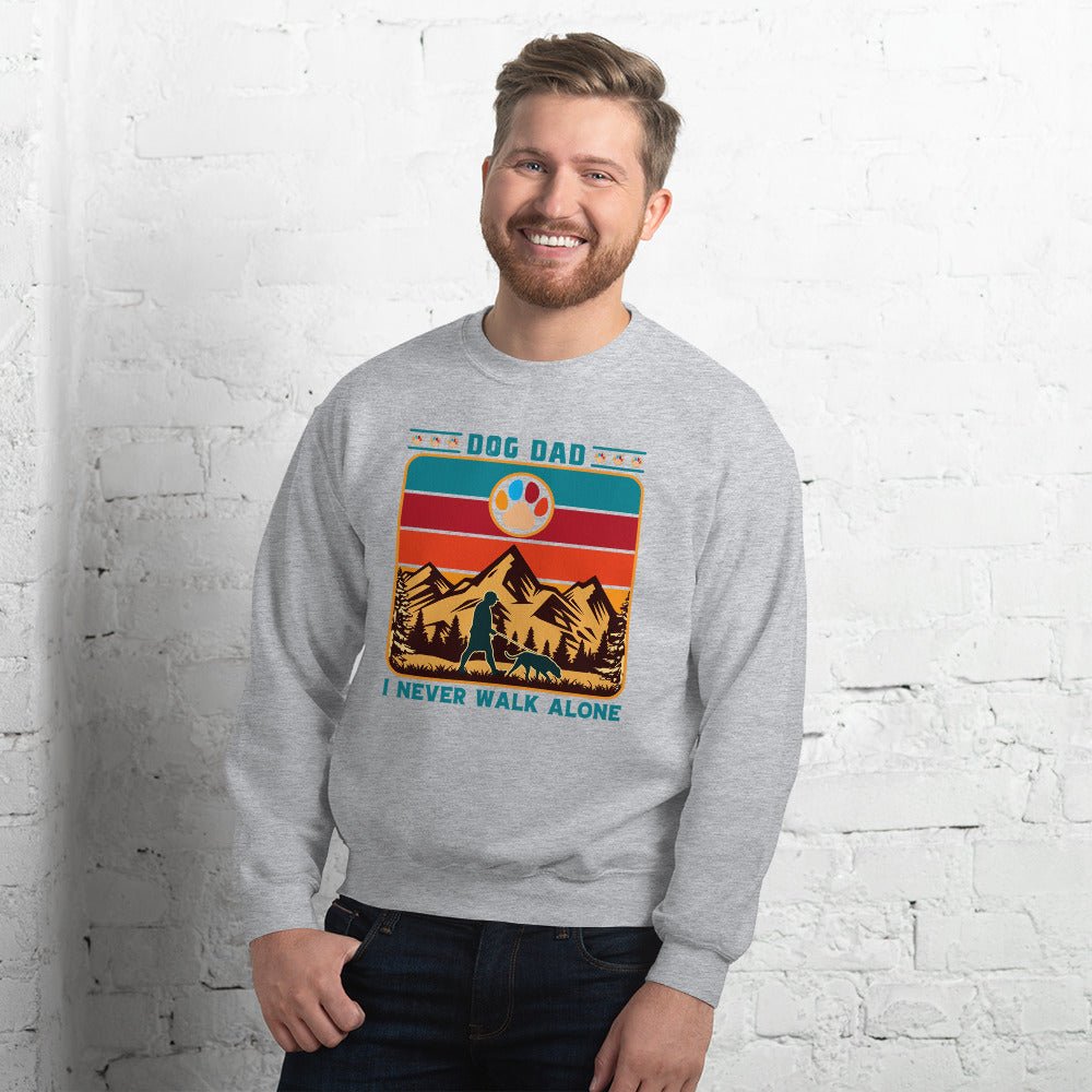 Dog Dad Vintage Sweatshirt - DoggyLoveandMore