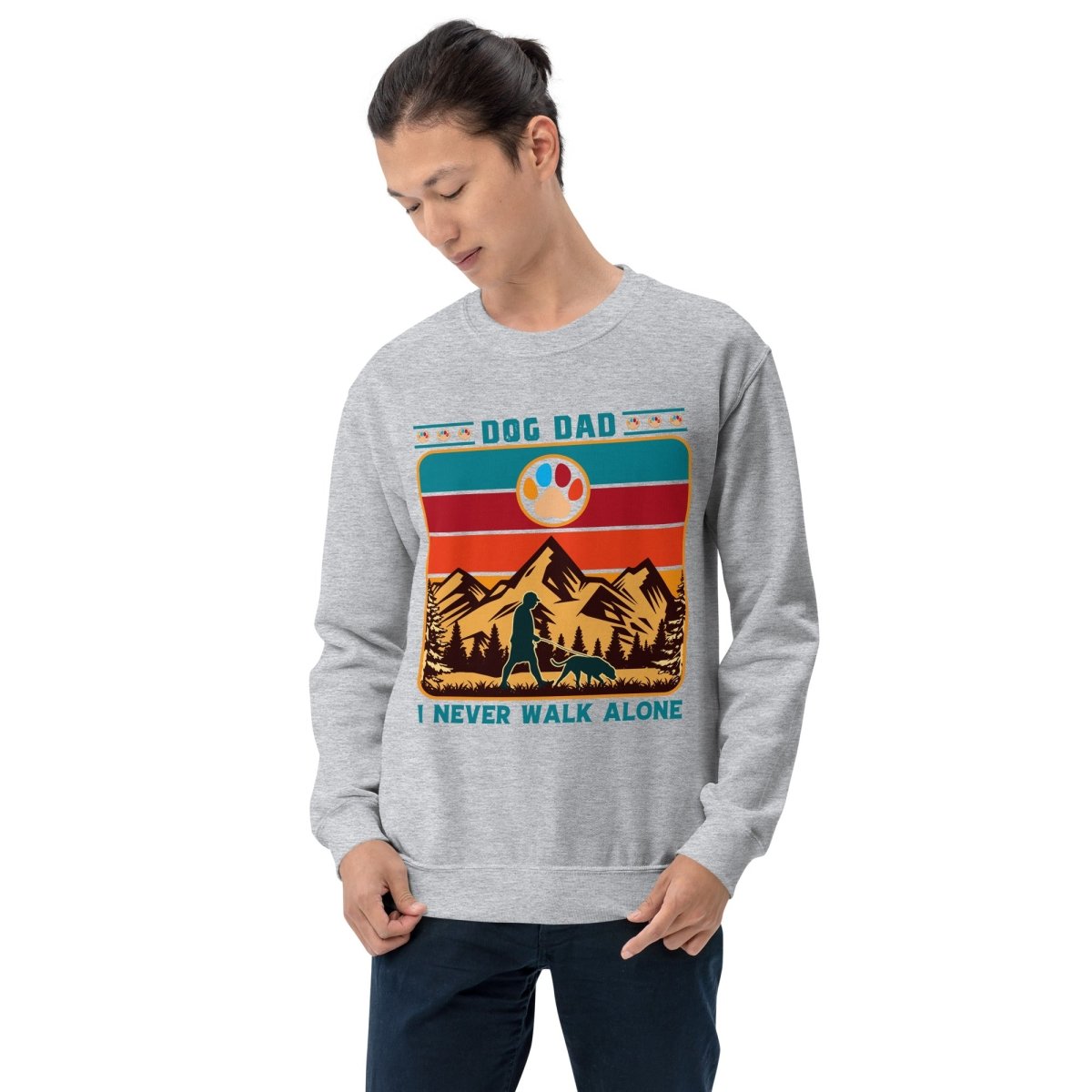 Dog Dad Vintage Sweatshirt - DoggyLoveandMore