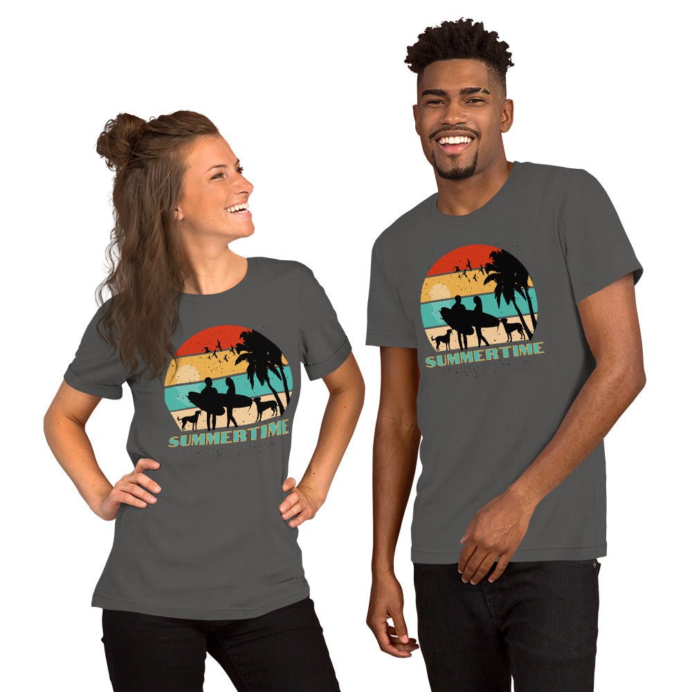 Dog Family Summertime T-Shirt - DoggyLoveandMore