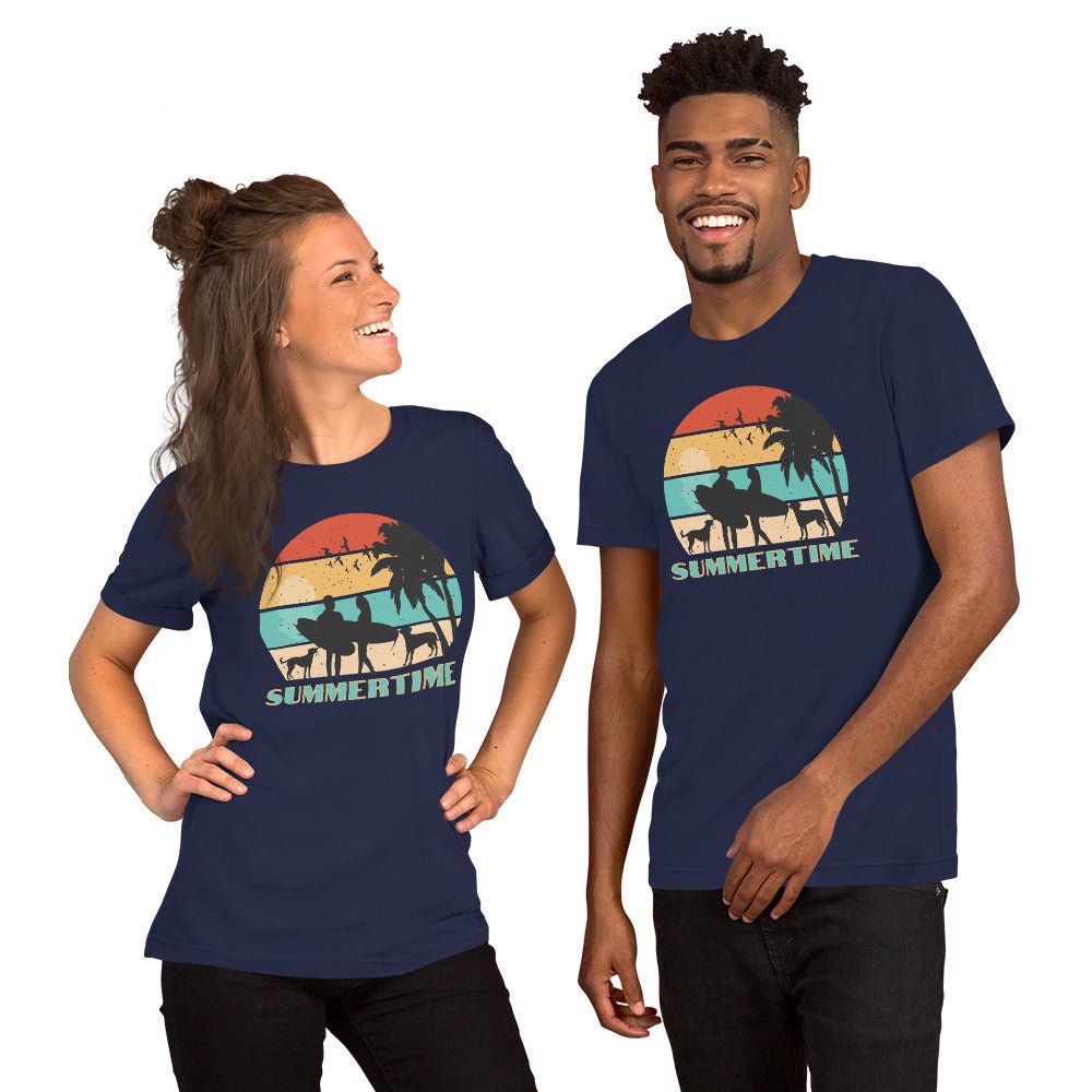 Dog Family Summertime T-Shirt - DoggyLoveandMore